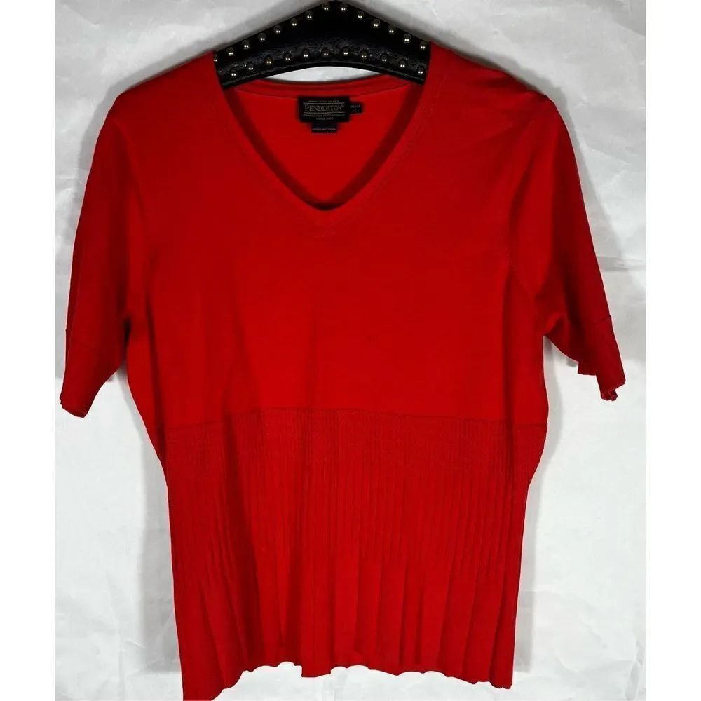 Pendleton quarter sleeve top